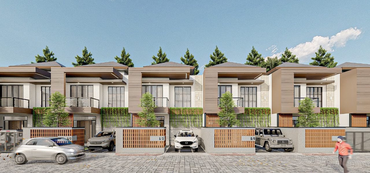 jual rumah bali tampak depan